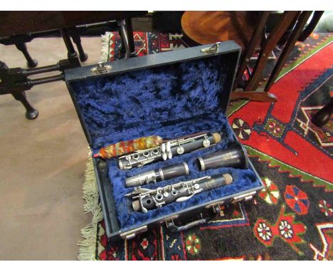 A Boosey and Hawkes Edgware cased clarinet