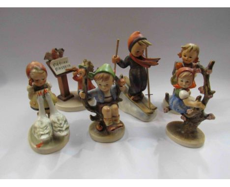 Six Goebel/Hummel figures