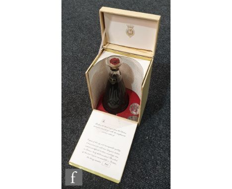 A cased decanter of Otard brandy, limited edition No. 543 of 1050. 