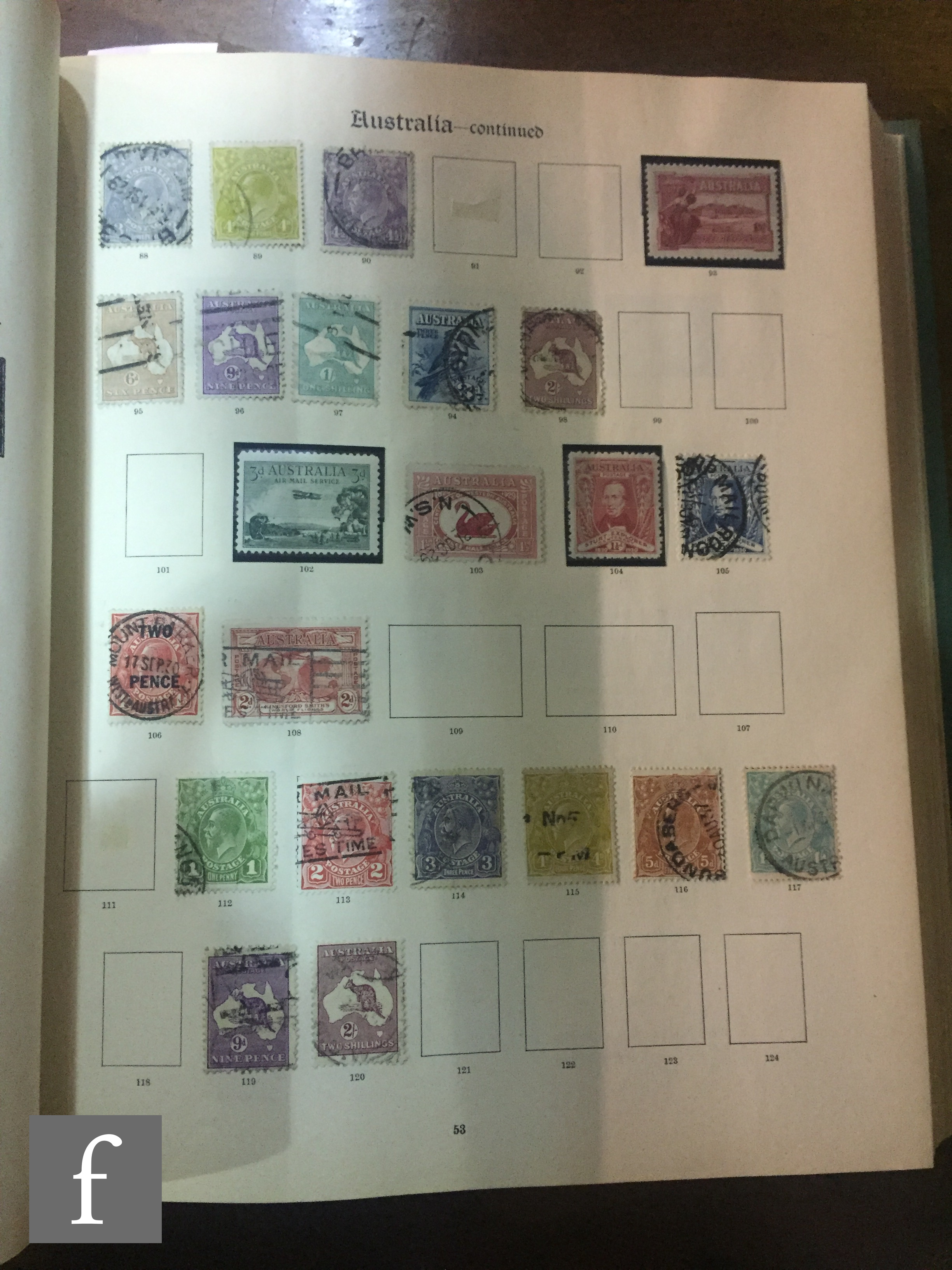 Two New Imperial stamp albums containing GB, Commonwealth and world ...