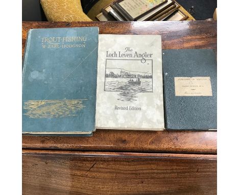 A 1st Edition Alphabet of Angling book by James Rennie M.A. The Loch Leven Angler book by the late Robert Burns Begg &amp; Tr