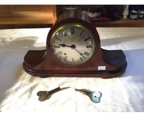 A mantle clock by Bodle & Dunthorne Liverpool.