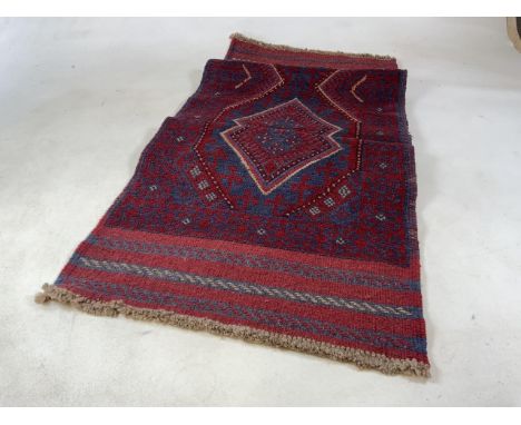 A Meshwani runner. W:62cm x H:241cm.