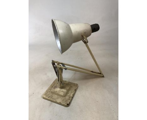 A two step Anglepoise Herbert Terry lamp - missing one spring W:15cm x H:90cm