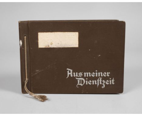 Dienstzeit-Fotoalbumum 1940, ca. 150 Fotos Westfeldzug, darunter Portrait- und Gruppenaufnahmen, gesprengte Brücken, zerstört