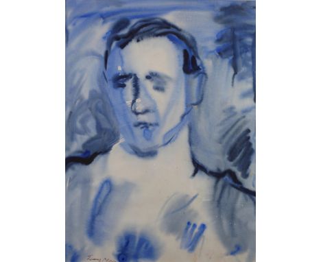 Alfred Kohler, "Franz Marc"Portrait des bedeutenden Expressionisten und Gründungsmitglieds der Künstlergemeinschaft Blauer Re