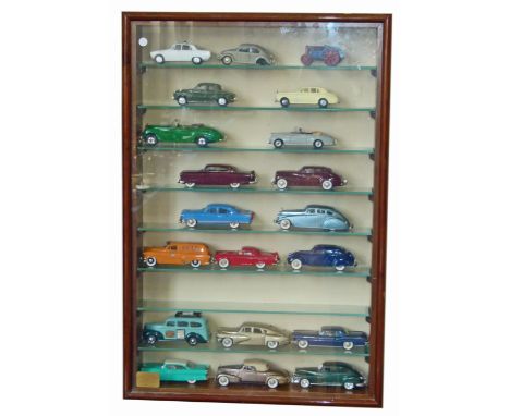 11 Brooklin models die cast vehicles, 1953 Pontiac, 1933 Pierce Silver Arrow, Tucker Torpedo, 1941 Packard Clipper, 1940 Cadd