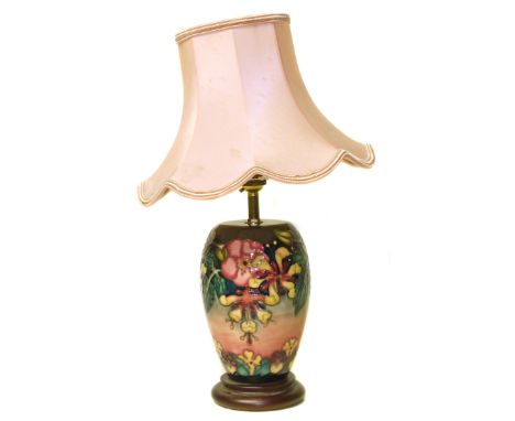 Moorcroft lamp and shade Condition reports are not available for Interiors sales.