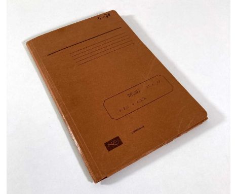 Documentation and ephemera relating to a 1978 concert in the Netherlands. Inc: bound contract, stapled rider/technical manual