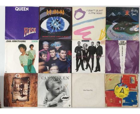 70's / 80's / 90's POP &amp; ROCK - 7" COLLECTION. A collection of around 400 x 7". Artists/ Titles include Queen - Flash, De