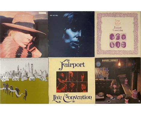 FOLK/ FOLK ROCK/ SINGER-SONGWRITER - LP COLLECTION. A quality collection of 35 folky LPs. Artists/ titles include Fairport Co