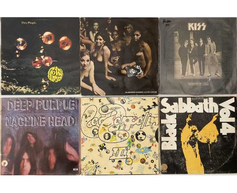 CLASSIC ROCK - LP PACK. A pack of 10 x LPs. Artists/ Titles include Kiss - Dressed To Kill (Rhodesia, NAL27012, VG/ VG+), Bla