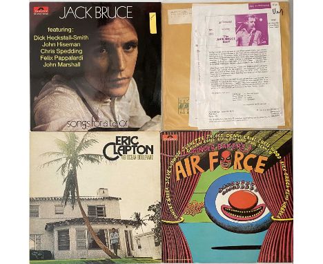 CREAM - SOLO RELEASE LPs. A superb pack of 4 LPs, all solo releases by the 3 members of Cream. Artists/ titles include The Ja