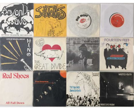 PUNK / WAVE - 7" COLLECTION. A collection of around 73 x 7". Artists / Titles include Seventh Wave - Tonight / Run, Subtonics