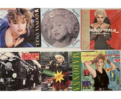 MADONNA/ GEORGE MICHAEL/ WHAM - LPs/ 12". A smashing collection of 51 LPs/ 12". Madonna titles include You Can Dance (925 535