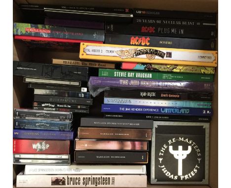 CD BOX SETS COLLECTION. A cracking collection of around 40 x CD Box Sets and also 2 x Posterbooks. Artists/ Titles include Ma