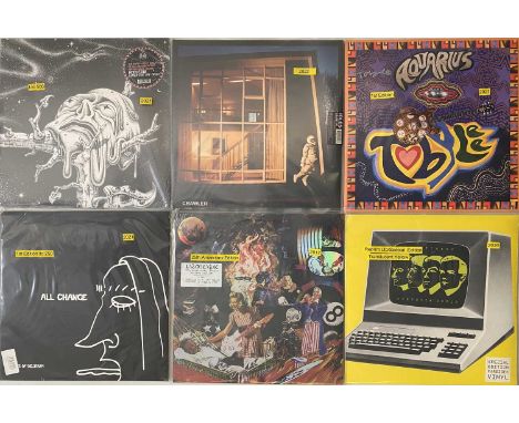 ROCK / PROG - LP COLLECTION. A collection of 18 x LPs, all of which are in 'As New' condition. Artists / Titles include Toby 