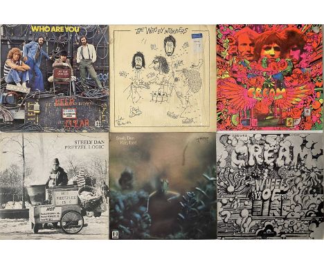 CLASSIC ROCK/ REGGAE - LP PACK. A smashing pack of 13 mostly rock LPs. Artists/ titles include Cream inc Disraeli Gears (5940