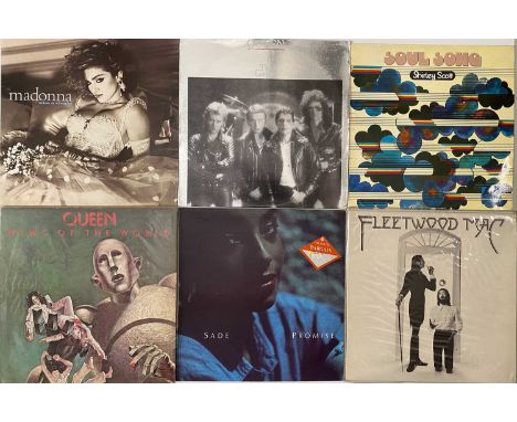 ROCK &amp; POP - LP COLLECTION. Another quality collection of around 110 LPs, includes a smattering of 12" singles. Artists/ 