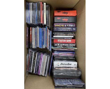 ROCK / POP - CD COLLECTION. A collection of around 80 x CDs to include promotional copies and box sets. Artists / Titles incl