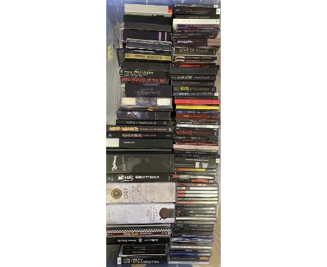 METAL / ROCK / HEAVY ROCK - CD BOX SET / CD COLLECTION. A great collection of around 83 x CDs / CD Box Sets. Artists include 