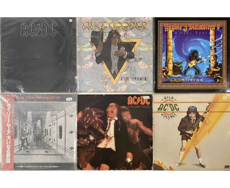 HEAVY ROCK/ METAL - LP COLLECTION. An excellent selection of 51 heavy rock/ metal LPs. Artists/ titles include Yngwie J. Malm