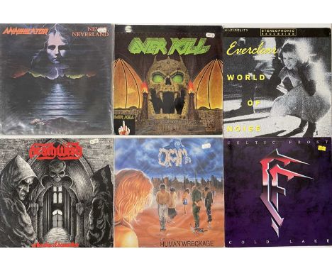 METAL - LP COLLECTION. A fierce collection of around 47 x (almost entirely) LPs. Artists/ Titles include Everclear - World of
