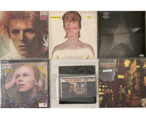 DAVID BOWIE AND RELATED - LP PACK. A quality selection of 8 LPs by David Bowie and related, also includes 3 sets of David Bow