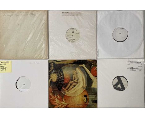 WHITE LABEL/ TEST PRESSING - LP PACK. A mixed genre pack of 7 LPs, all white label test pressings. Artists/ titles include Ta