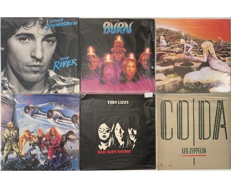 ROCK &amp; METAL - LP / 12" COLLECTION. A collection of 125 x LPs to include 10 x 12". Artists/ Titles include Led Zeppelin i