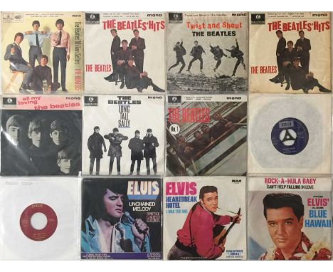 60s / 60s ARTISTS / R&amp;R - 7" COLLECTION. A collection of around 300 x 7". Artists/ Titles include The Beatles inc. The Be