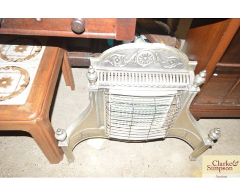 An electric fire - sold as collector's item