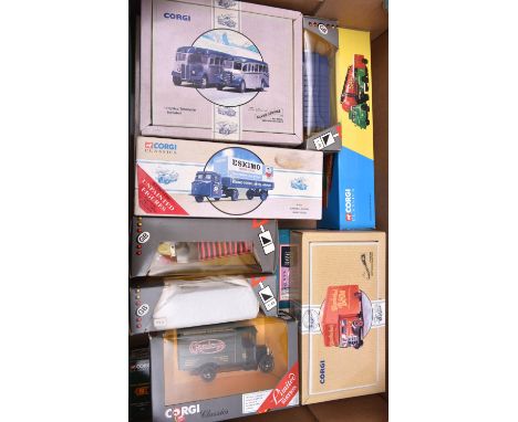 25 Corgi Classics etc. Including 2 vehicle Hampshire Police set.  2 vehicle Shell/BP 2 vehicle set, Bedford Tanker &amp; Land