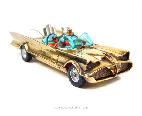 From the Percy Wilford collection: a Corgi Toys, special Gold edition, die-cast 267 Batmobile; limited edition to possibly to