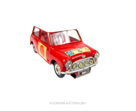 From the Percy Wilford Collection: a Corgi Toys Mini Cooper S 333; without box.