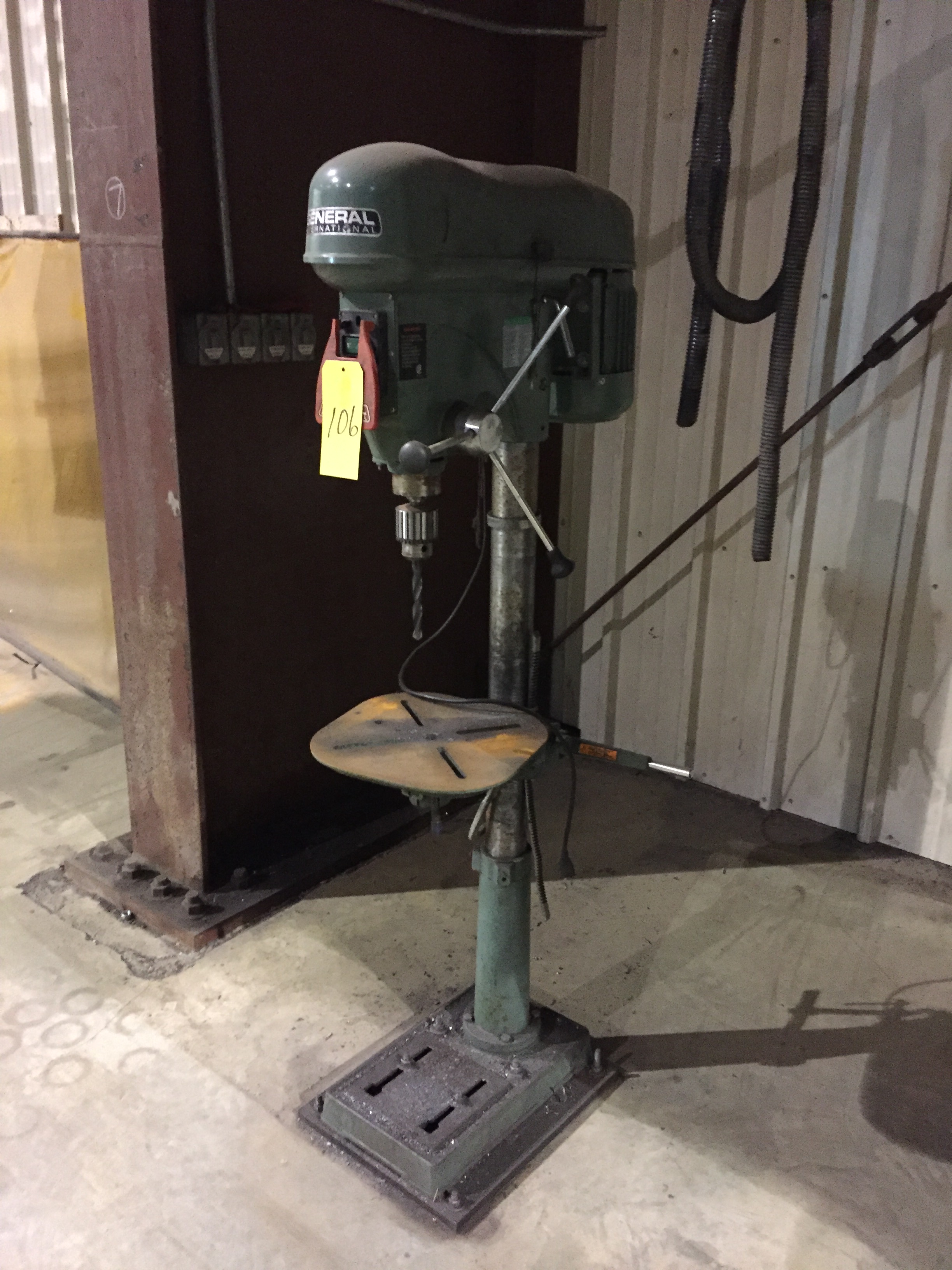 2014 GENERAL MODEL 75260M1 FLOOR MODEL DRILL PRESS; S/N 79620013 WITH
