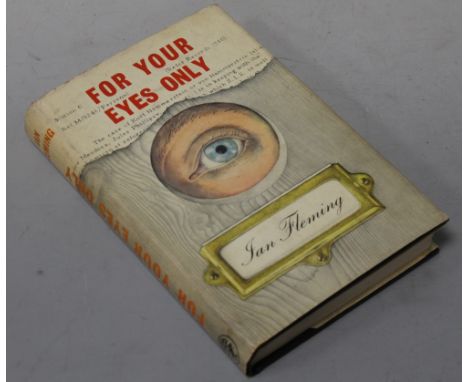 IAN FLEMING JAMES BOND FIRST EDITION WITH DUSTJACKET - 'FOR YOUR EYES ONLY' , Jonathan Cape 1960Buyers - for shipping pricing