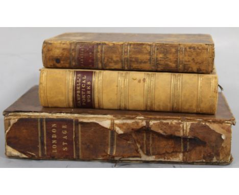 JOHN MILTON - 'PARADISE LOST A POEM IN TWELVE BOOKS' printed for R. Crowder, C. Ware and T. Payne, 1785 together with 'The Lo