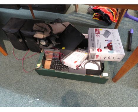 HIFI SPEAKERS , CAMERA TRI POD , DVD PLAYER AND OTHER ITEMS*