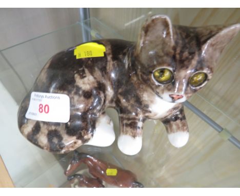 WINSTANLEY SIZE 2 CERAMIC FIGURE OF A KITTEN