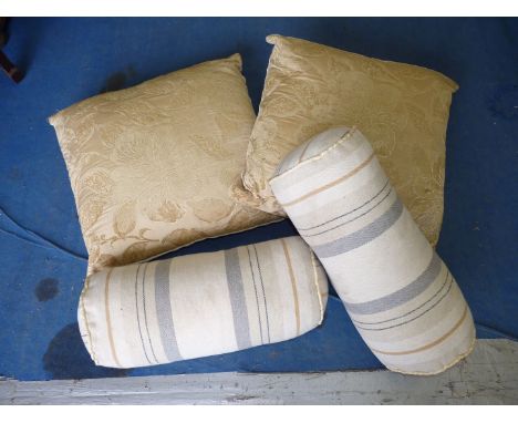 Four sofa cushions.