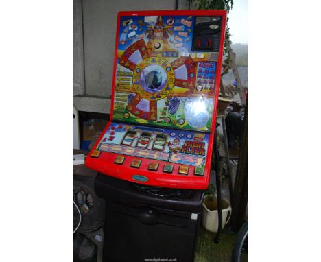 A fruit machine - sold as seen (no keys, no power lead).