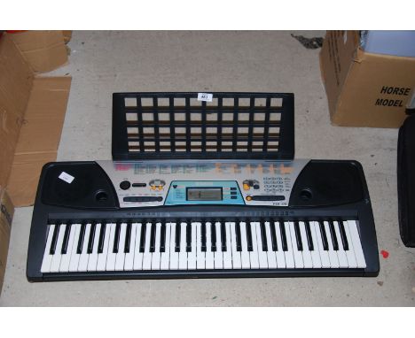 Yamaha keyboard, (no power lead present).