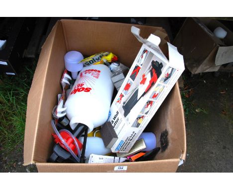 Sprayers, tile cutter, etc.