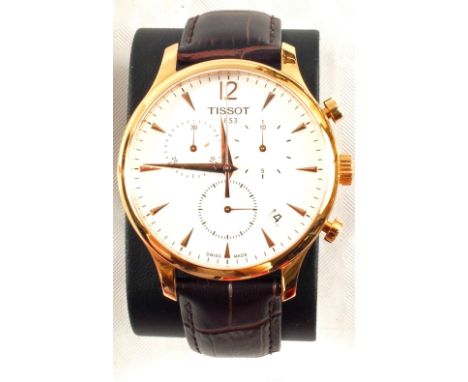 A boxed gents Tissot watch