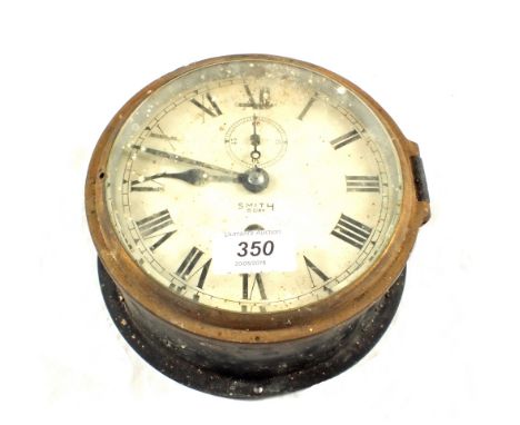 A Smiths eight day ships clock