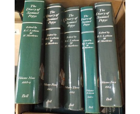 The Diary of Samuel Pepys, eleven volumes, Bell 1970