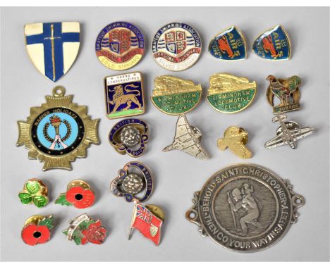 A Collection of Various Vintage Enamel Badges 