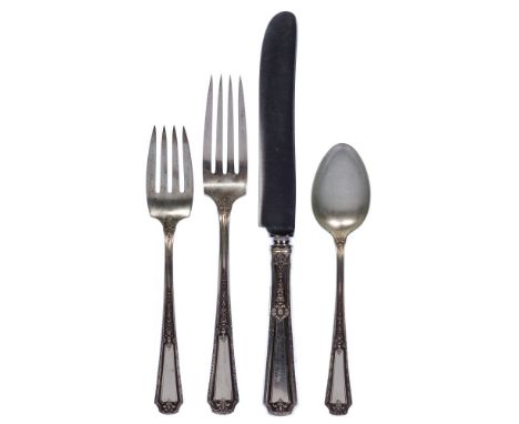 Towle Louis XIV Sterling Silver Flatware Assortment  (45) pieces including (8) 8.625-inch old French knives, (2) 5.75-inch in