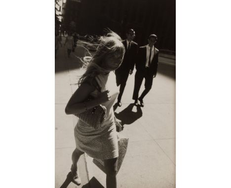 Garry Winogrand (American, 1928-1984) 'New York' Gelatin Silver Print  Undated, signed lower left verso, #15/20 AP, from the 